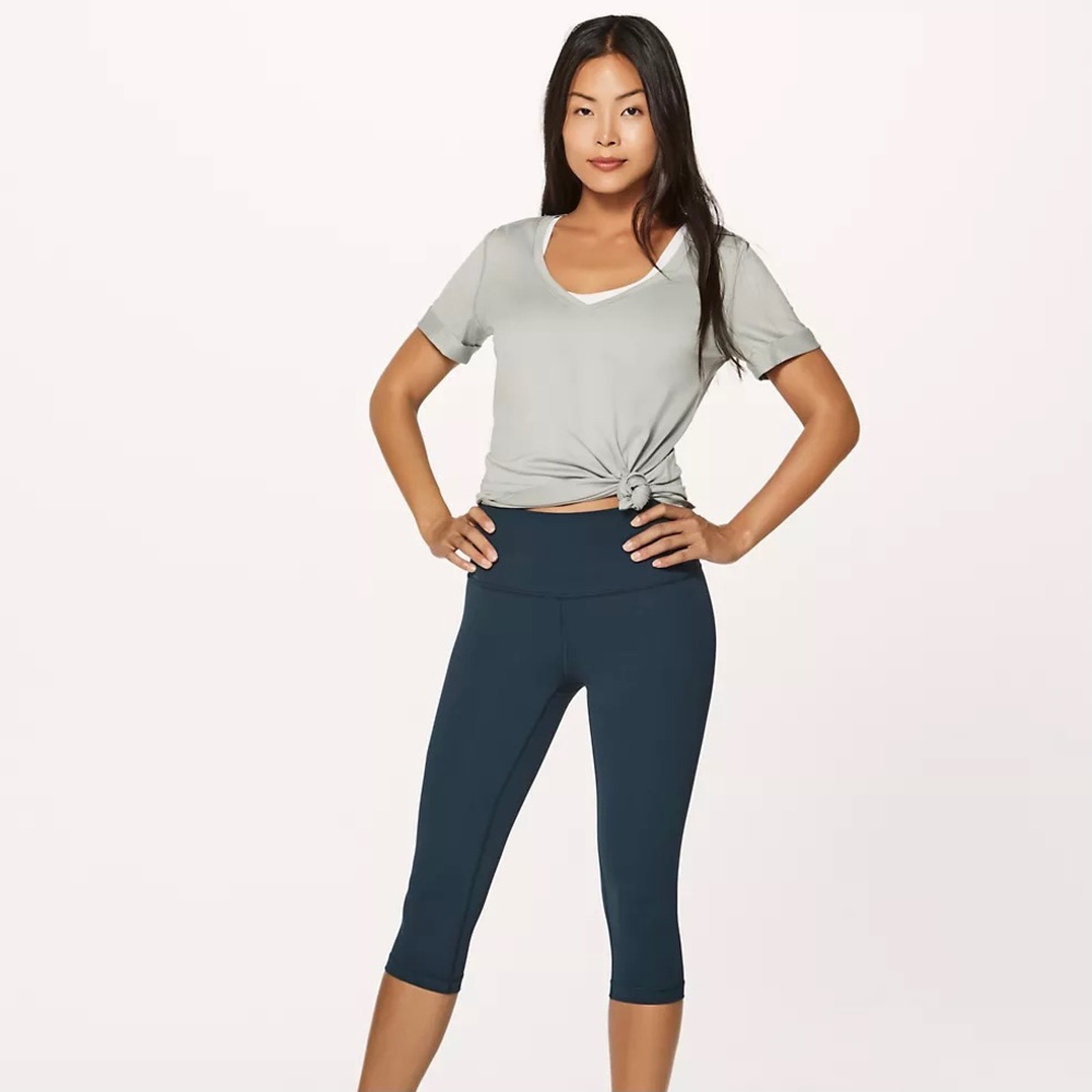 NWOT Lululemon Love Tee II, 4, Misty Moss